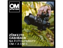 Olympus OM-1 a OM-5 Cashback (2.2. - 2.4.2023)