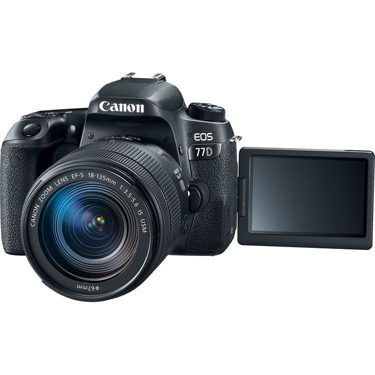 Canon EOS 77D + 18-135 IS USM Value Up Kit 