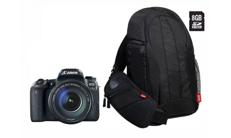 Canon EOS 77D + 18-135 IS USM Value Up Kit