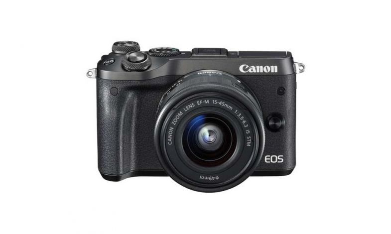 Canon EOS M6 Body Black + EF-M 15-45 IS STM