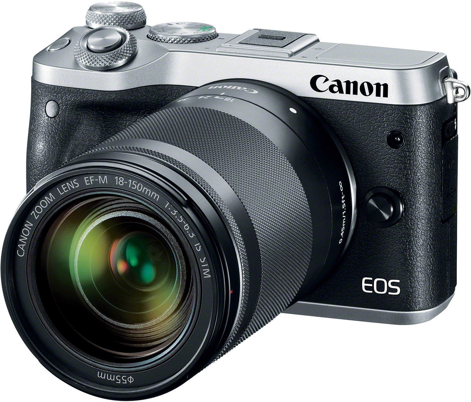 Canon EOS M6 Body Silver + EF-M 18-150 IS STM