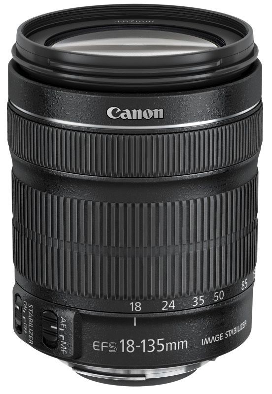 Canon EF-S 18-135mm f/3.5-5.6 IS STM + EW-73B + utěrka