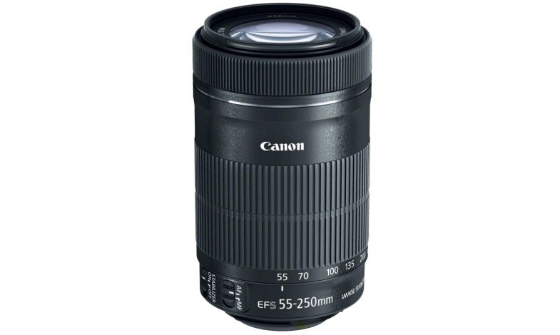 Canon EF-S 55-250mm f/4-5.6 IS STM + ET-63 + utěrka