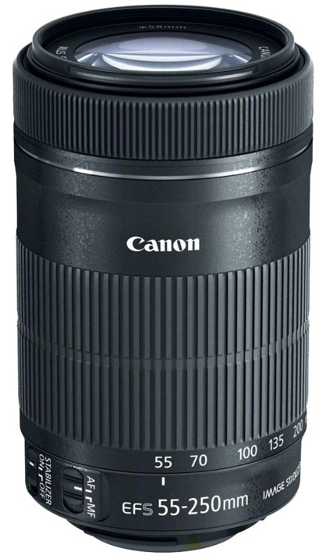 Canon EF-S 55-250mm f/4-5.6 IS STM + ET-63