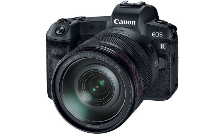 Canon EOS R + 24-105mm + EF-EOS R adaptér