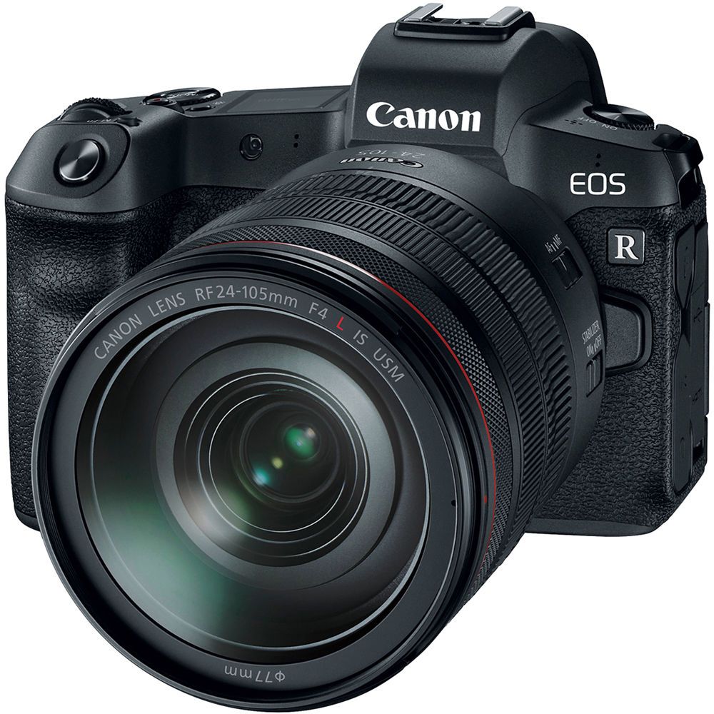 Canon EOS R + 24-105mm + EF-EOS R adaptér