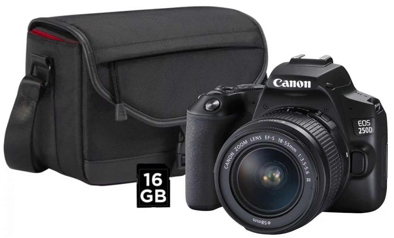 Canon EOS 250D + 18-55mm DC III Value Up Kit