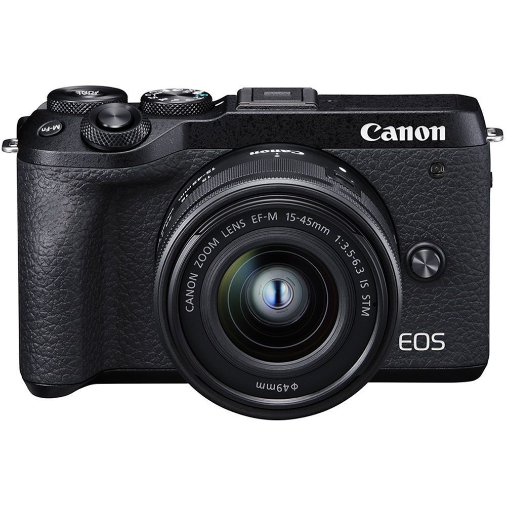 Canon EOS M6 Mark II + EF-M 15-45 mm f/3.5-6.3 IS STM + hledáček EVF 