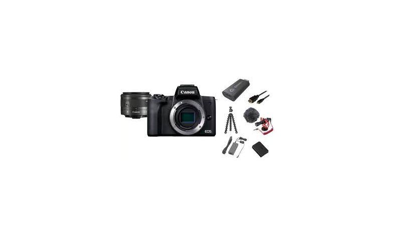 Canon EOS M50 Mark II Premium Live Stream Kit