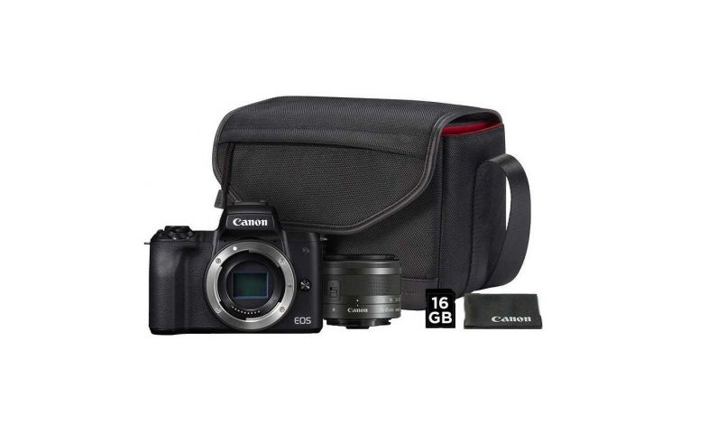 Canon EOS M50 Mark II + 15-45mm Travel Kit
