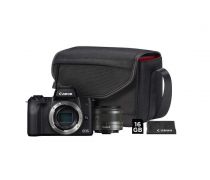 Canon EOS M50 Mark II + 15-45mm Travel Kit - obrázek