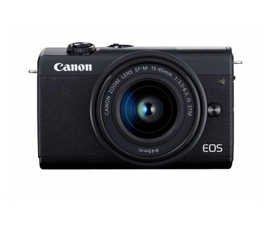 Canon EOS M200 + EF-M 15-45 IS STM - černý - Value Up Kit 