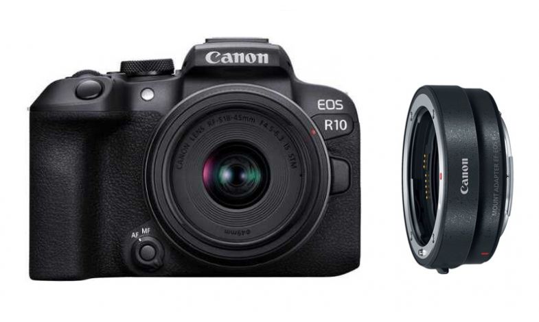 Canon EOS R10 tělo + EOS R adapter