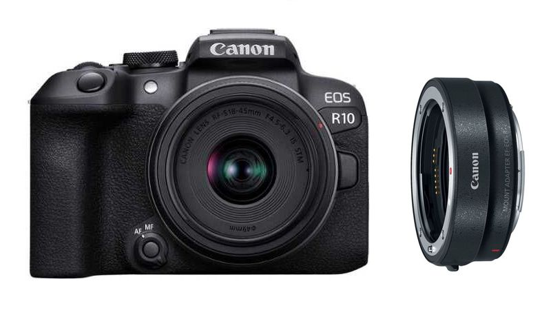 Canon EOS R10 tělo + EOS R adapter aFoto.cz