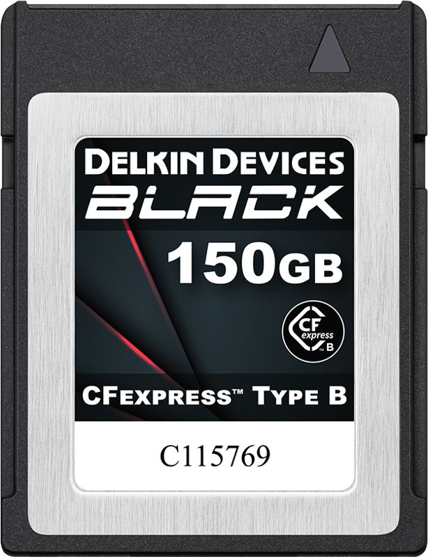 Delkin Cevices CFexpress B 150GB BLACK R1725/W1530
