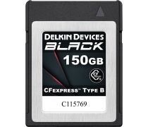 Delkin Cevices CFexpress B 150GB BLACK R1725/W1530 - obrázek