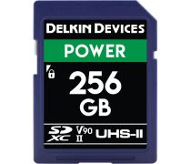 Delkin SD Power 2000X UHS-II U3 (V90) R300/W250 256GB - obrázek