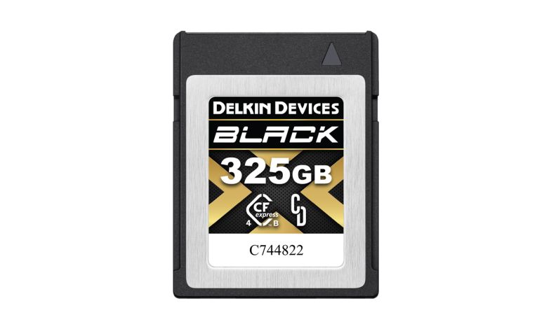 Delkin CFexpress BLACK R3530/W3250 (4.0) 325GB