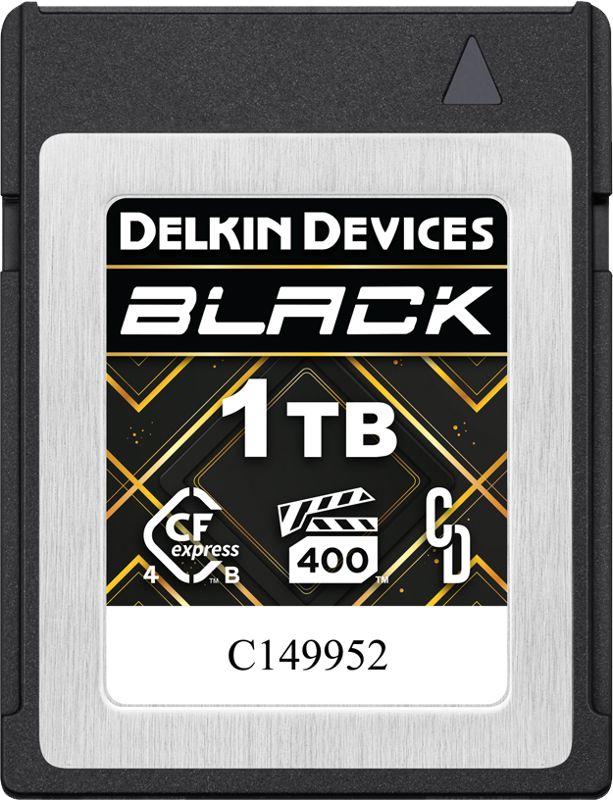 Delkin CFexpress 4.0 BLACK | Type B | R3600/W3200 (VPG400) 1TB