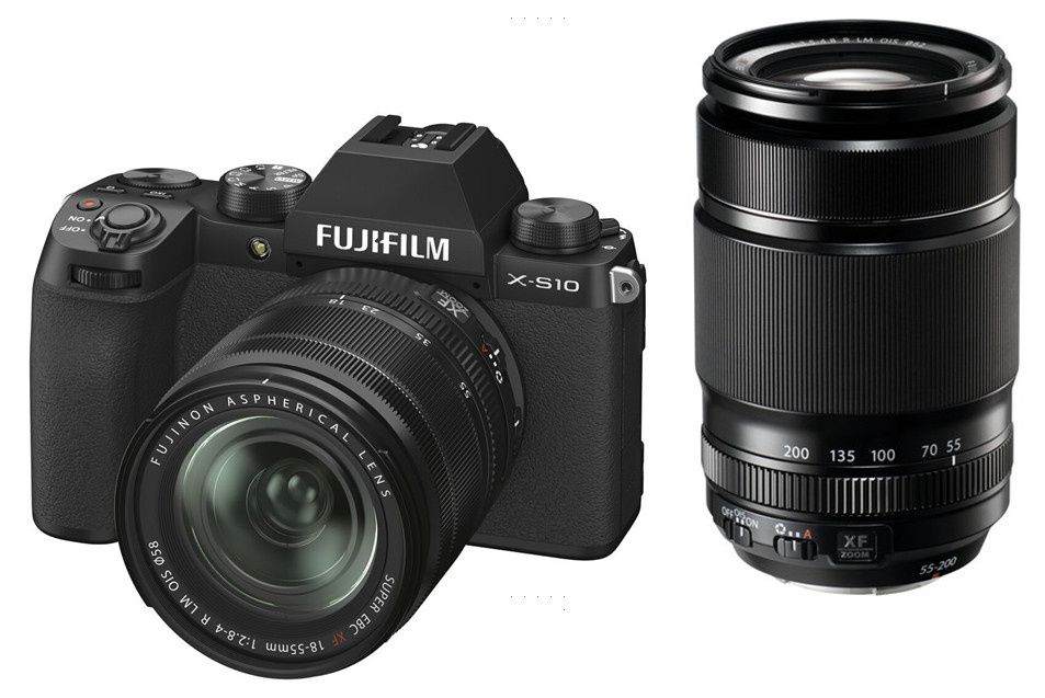 Fujifilm X-S10 + 18-55mm + 55-200mm