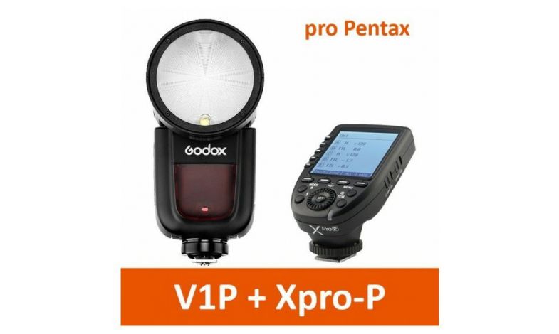 Godox V1P pro Pentax + Xpro-P řídící jednotka