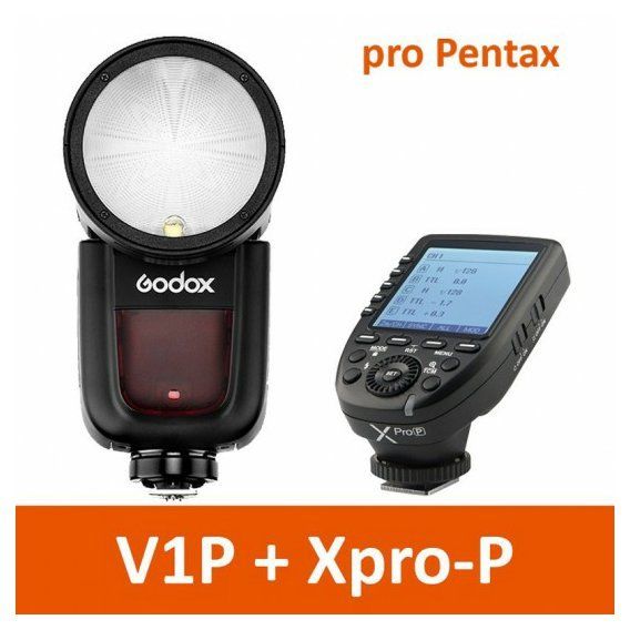 Godox V1P pro Pentax + Xpro-P řídící jednotka