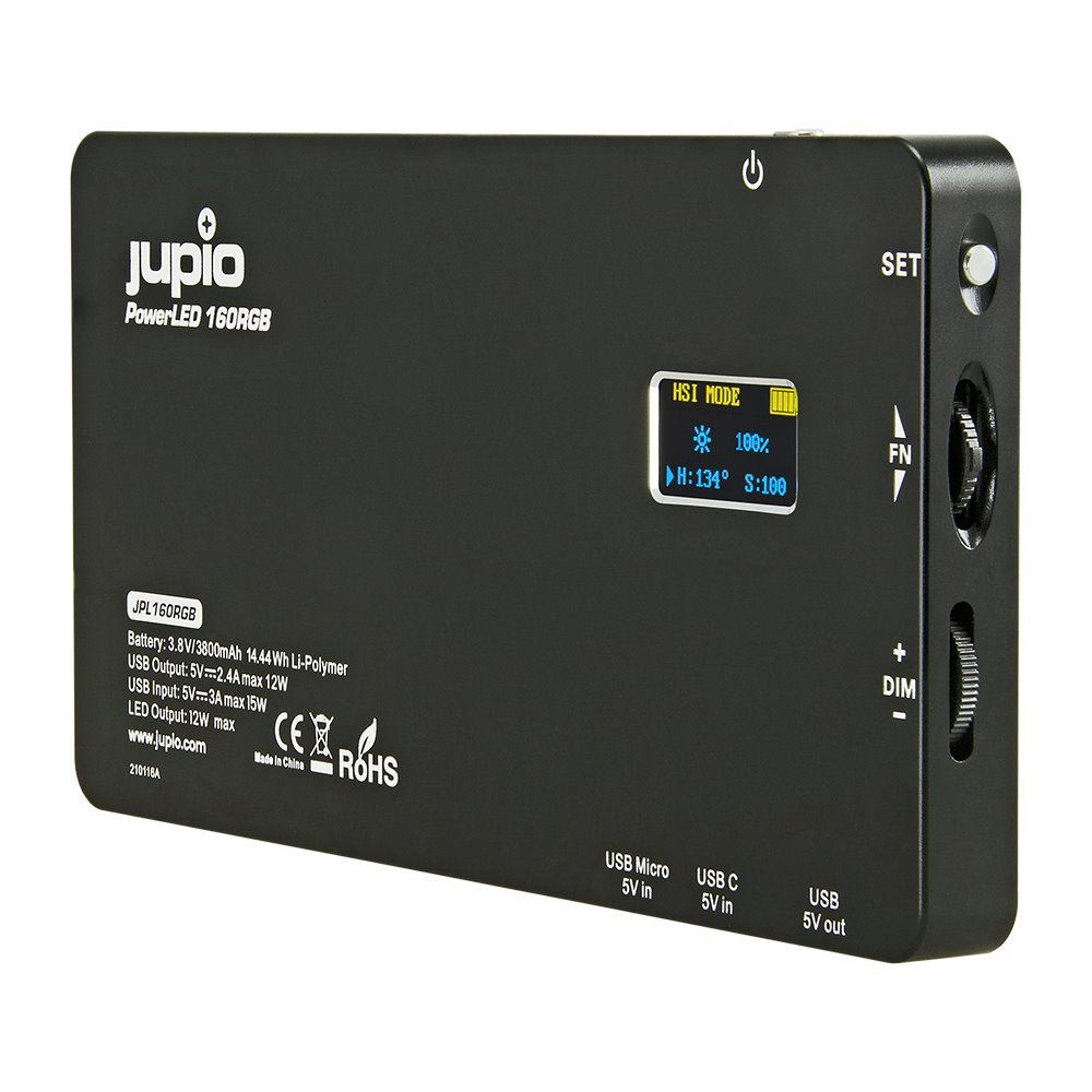 Jupio PowerLED 160 RGB 