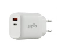 Jupio dual USB gan charger USB-A/USB-C 30W - obrázek