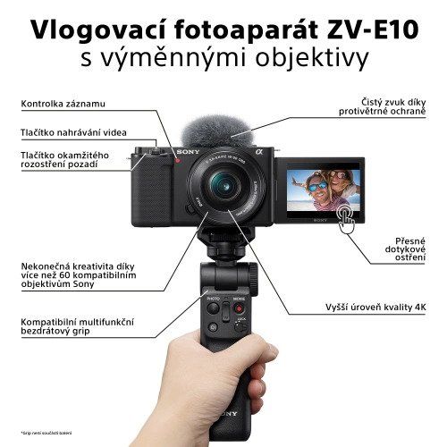 Sony Alpha ZV-E10 + 16-50mm 