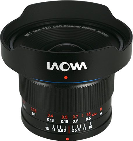 Laowa 6 mm f/2 Zero-D pro MFT