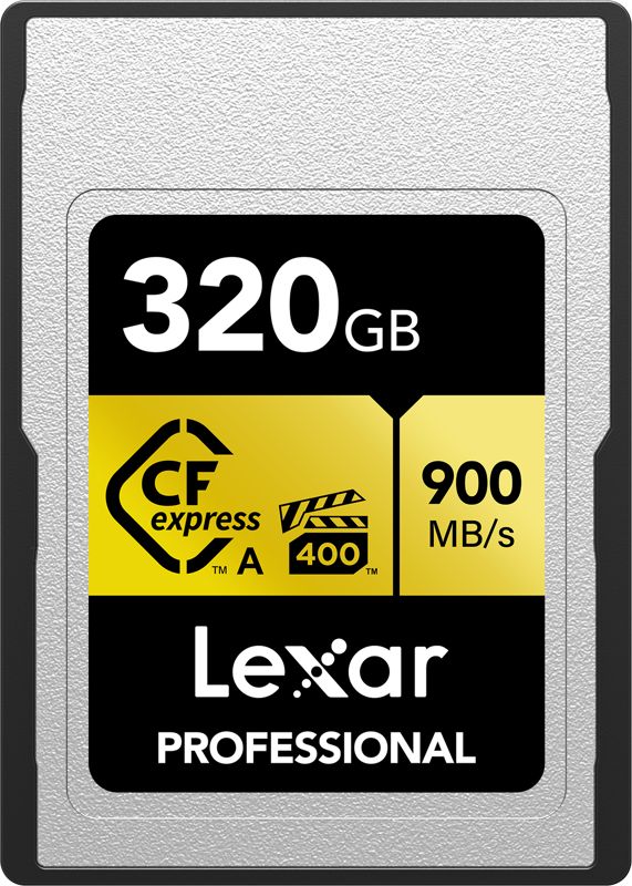 Lexar CFexpress typ A 320GB GOLD R900/W800