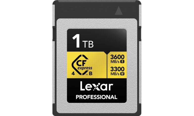 Lexar CFexpress 4.0 Pro Gold R3600/W3300 1TB