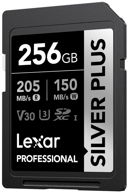 Lexar SDXC Professional SILVER Plus 1066x UHS-I R205/W150 (V30) 256GB