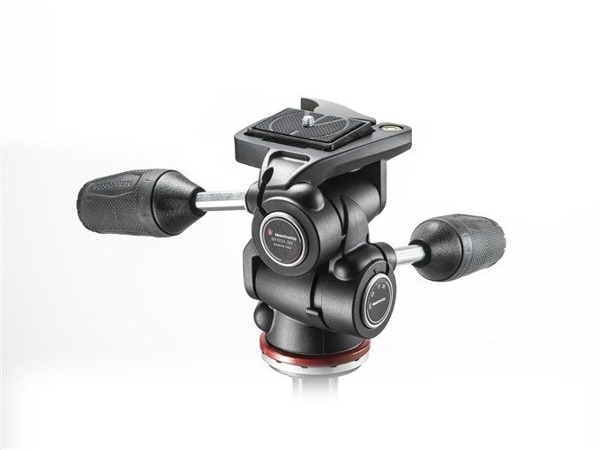 Manfrotto MH804-3W, třícestná hlava 804RC z materiálu ADAPTO s odnímatelnou destičkou