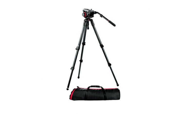 Manfrotto 504HD,535K, set videohlavy 504HD a videostativu 535 včetně pouzdra