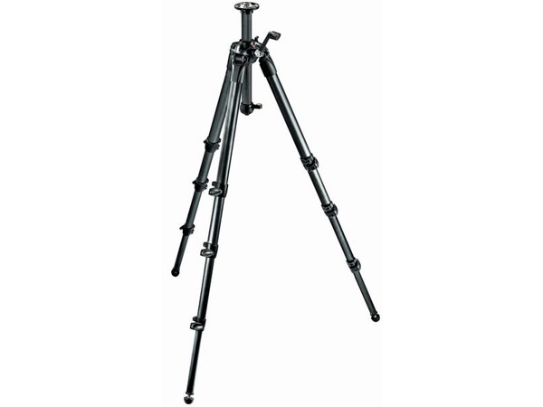 Manfrotto MT057C4-G, karbonový stativ 057 čtyři sekce nohou a převod. středový sloupek