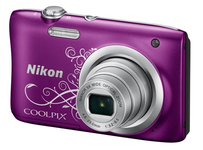 Nikon Coolpix A100 fialový lineart