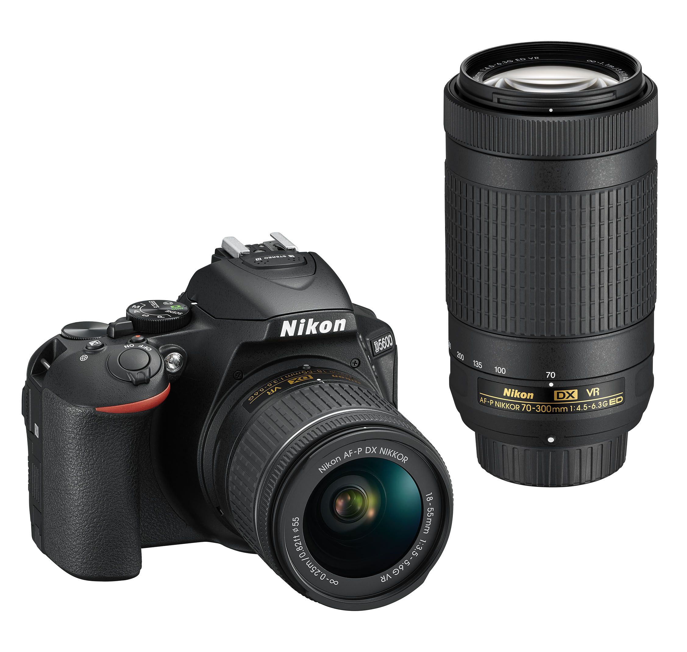 Nikon D5600 + AF-P 18-55 VR + AF-P 70-300 VR