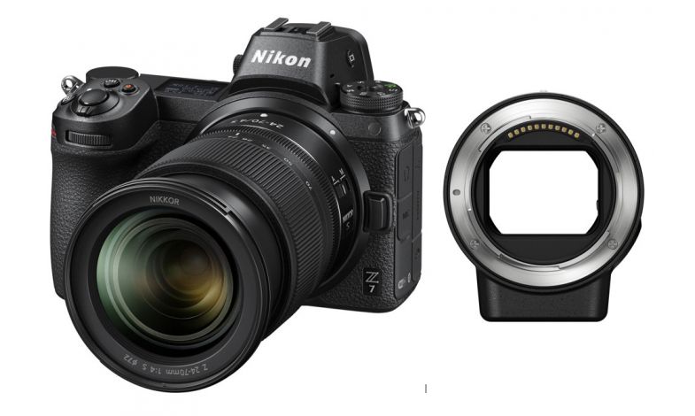 Nikon Z7 + 24-70mm + FTZ adaptér