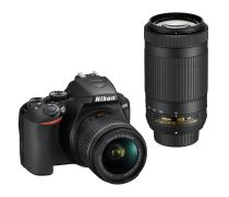 Nikon D3500 + 18-55mm AF-P VR + 70-300mm AF-P VR - obrázek
