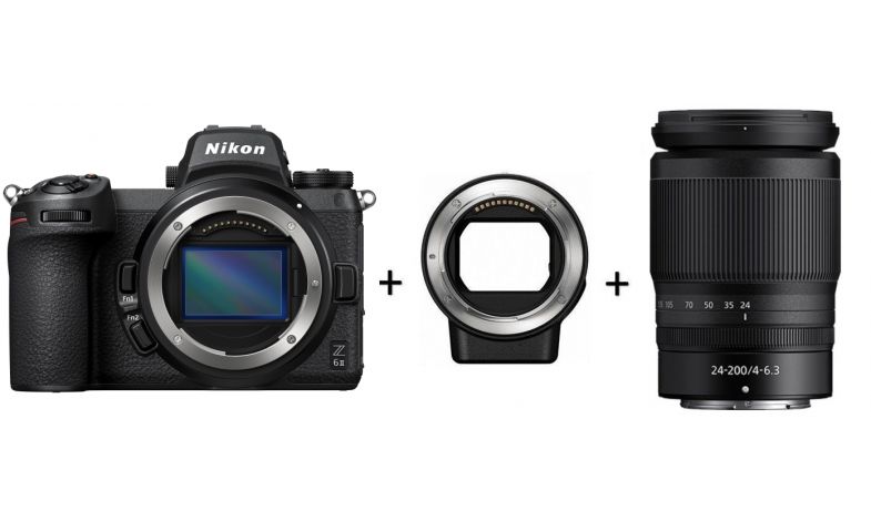 Nikon Z6 II + 24-200mm + FTZ II adaptér
