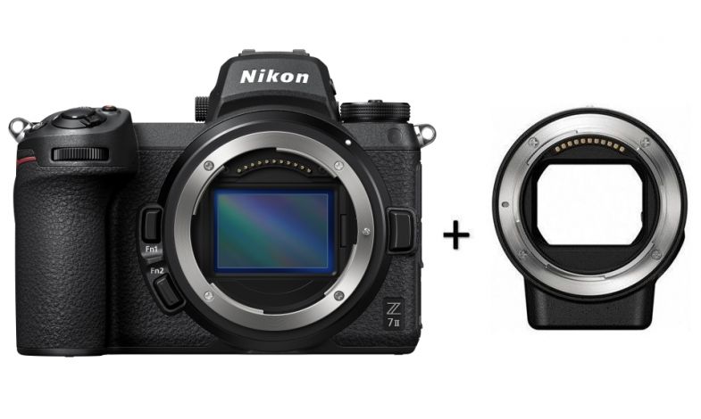 Nikon Z7 II + FTZ ll adaptér