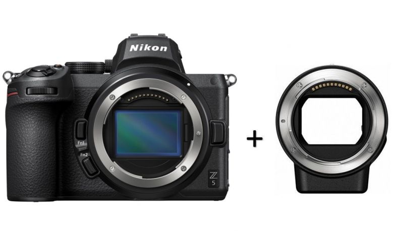 Nikon Z5 + FTZ ll adaptér