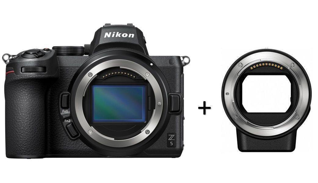 Nikon Z5 + FTZ ll adaptér
