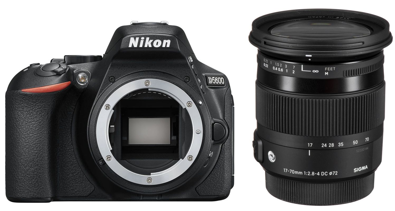 Nikon D5600 + Sigma 17-70mm