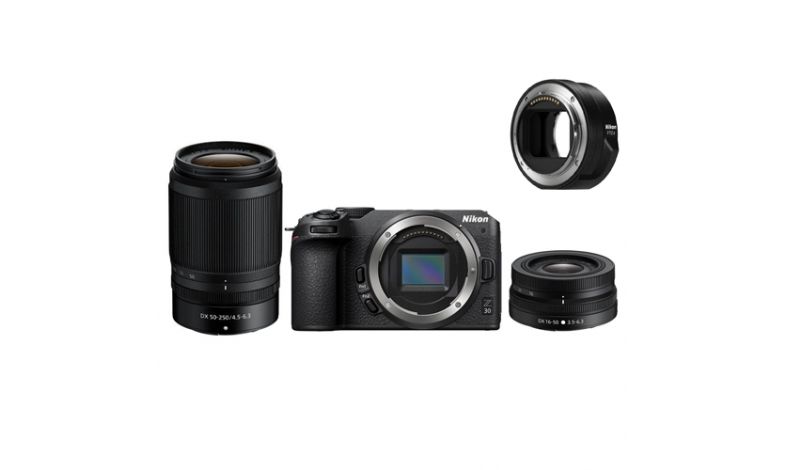 Nikon Z30 + 16-50 mm + 50-250 mm + FTZ II