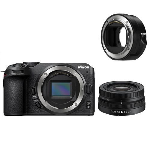 Nikon Z30 + 16-50mm + FTZ II