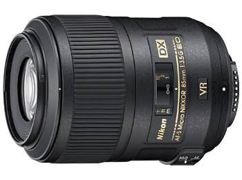 Nikon 85mm f/3.5 G ED VR AF-S DX Micro