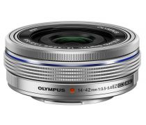 Olympus M.Zuiko Digital ED 14‑42mm f/3,5‑5,6 EZ Pancake stříbrný - obrázek