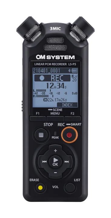 OM SYSTEM LS-P5 Linear PCM Recorder